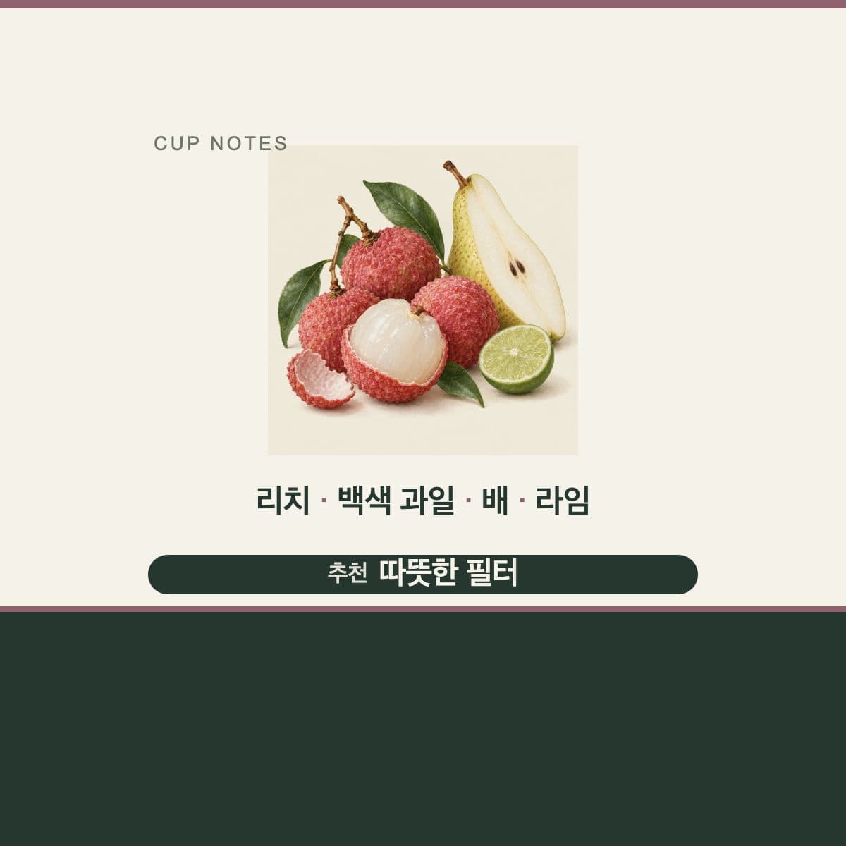 콜롬비아 Finca Rio Negro Caturra Litchi