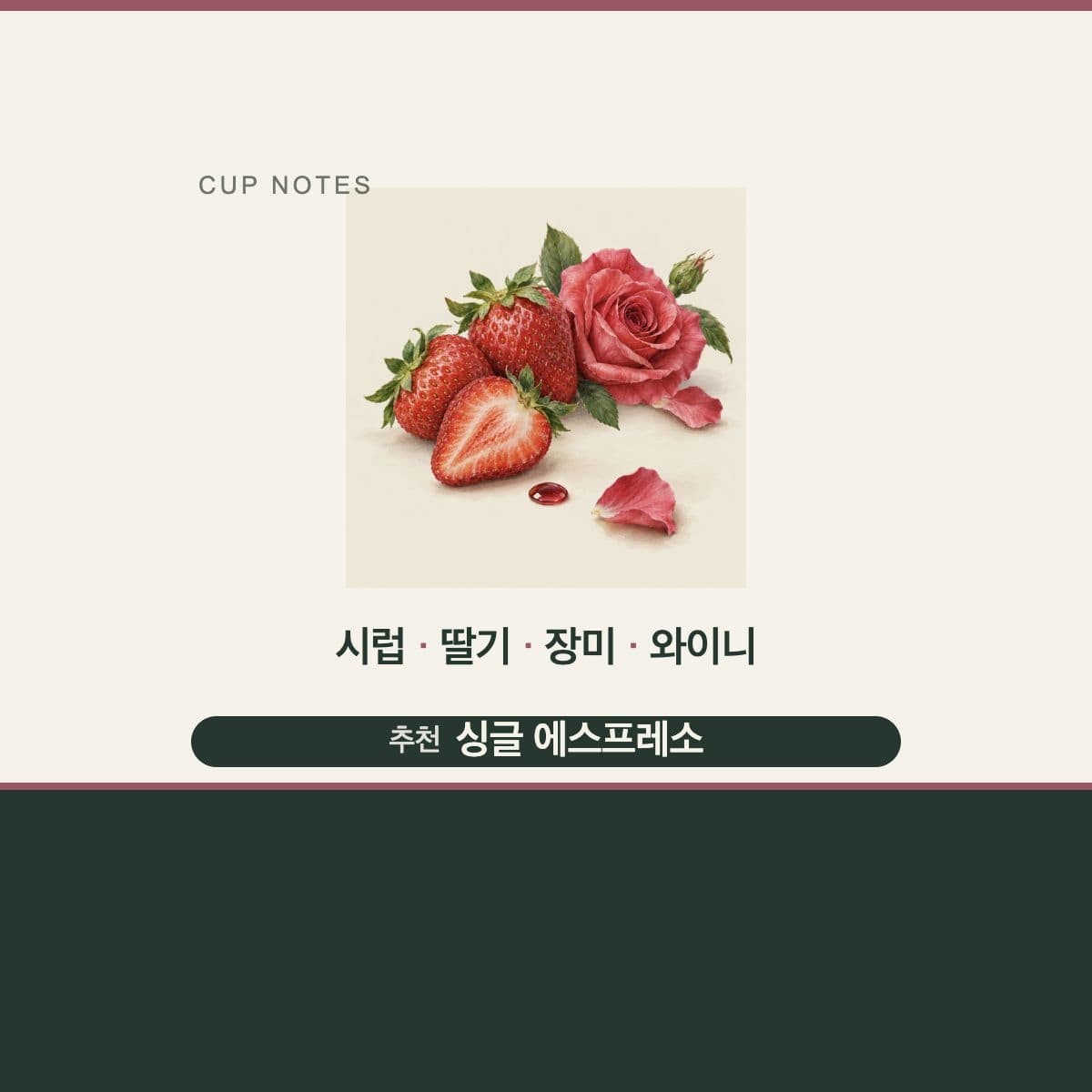 콜롬비아 Finca Rio Negro Caturra Strawberry
